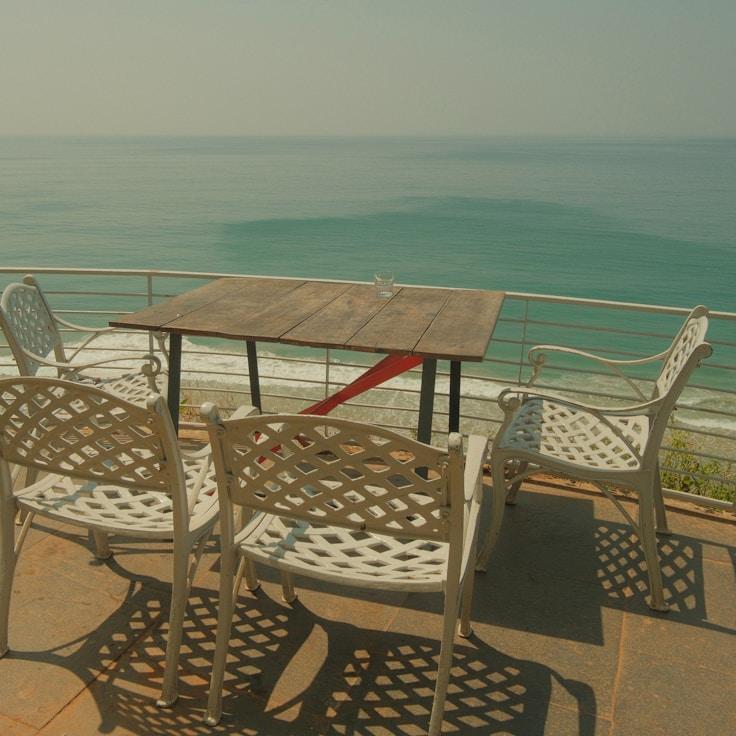 Entertainment zone at night in Spain